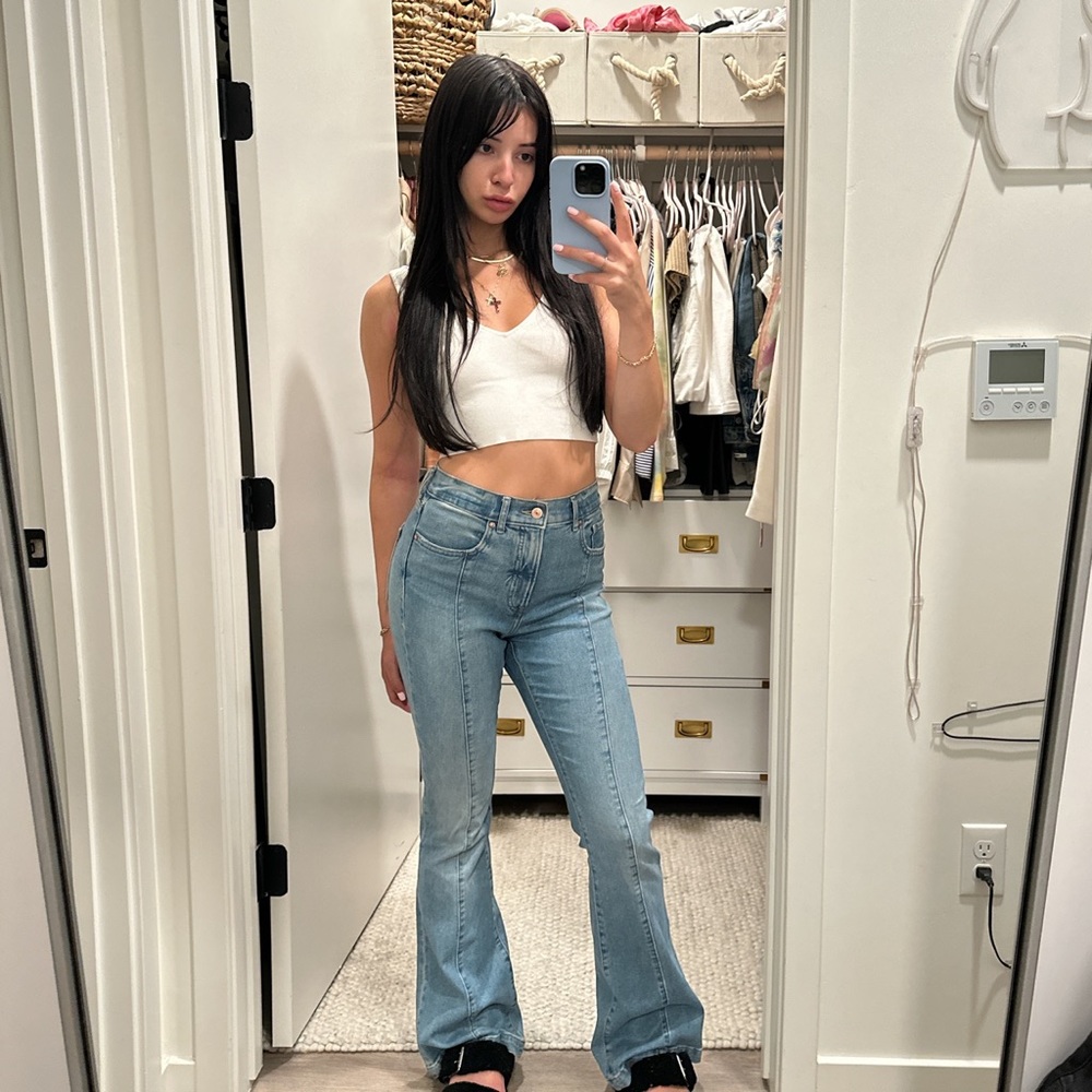 Express flare jeans